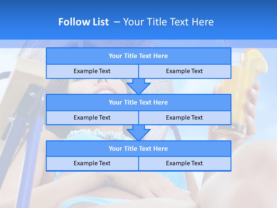 Adult Active Drink PowerPoint Template