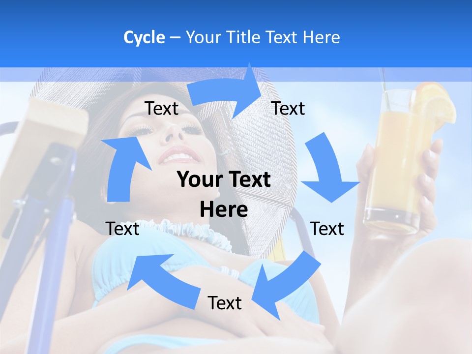 Adult Active Drink PowerPoint Template