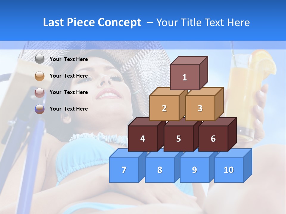 Adult Active Drink PowerPoint Template