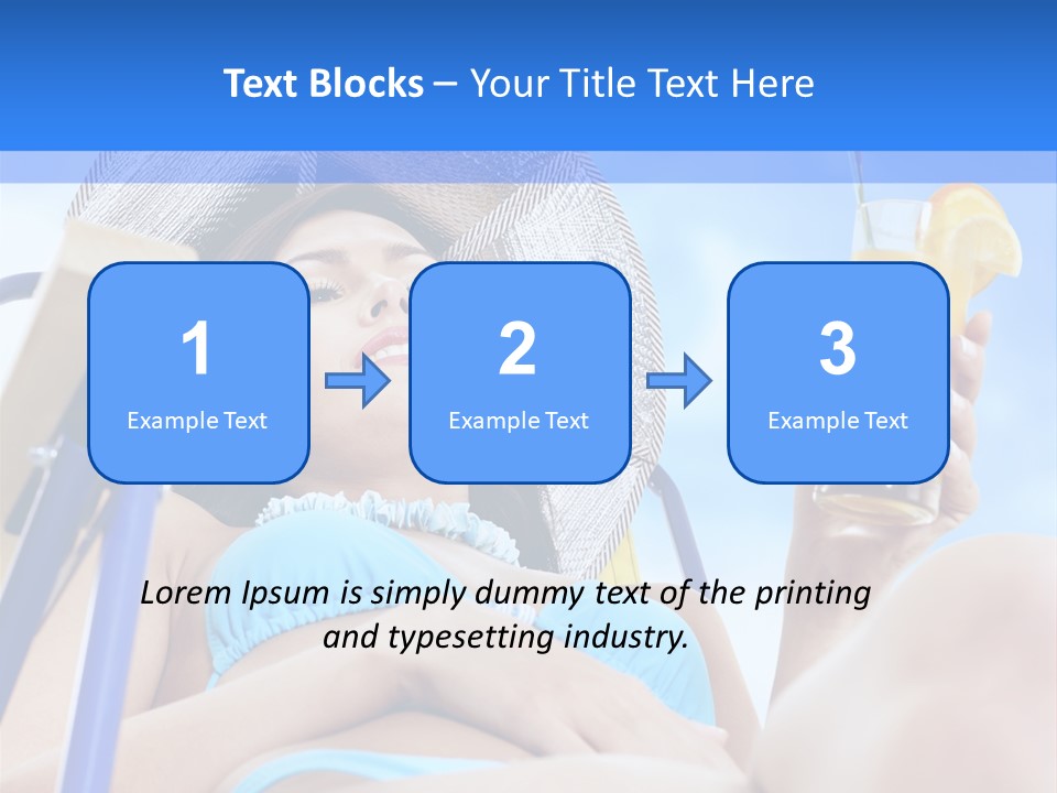 Adult Active Drink PowerPoint Template