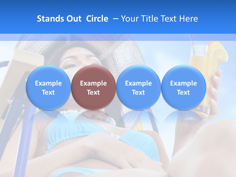 Adult Active Drink PowerPoint Template