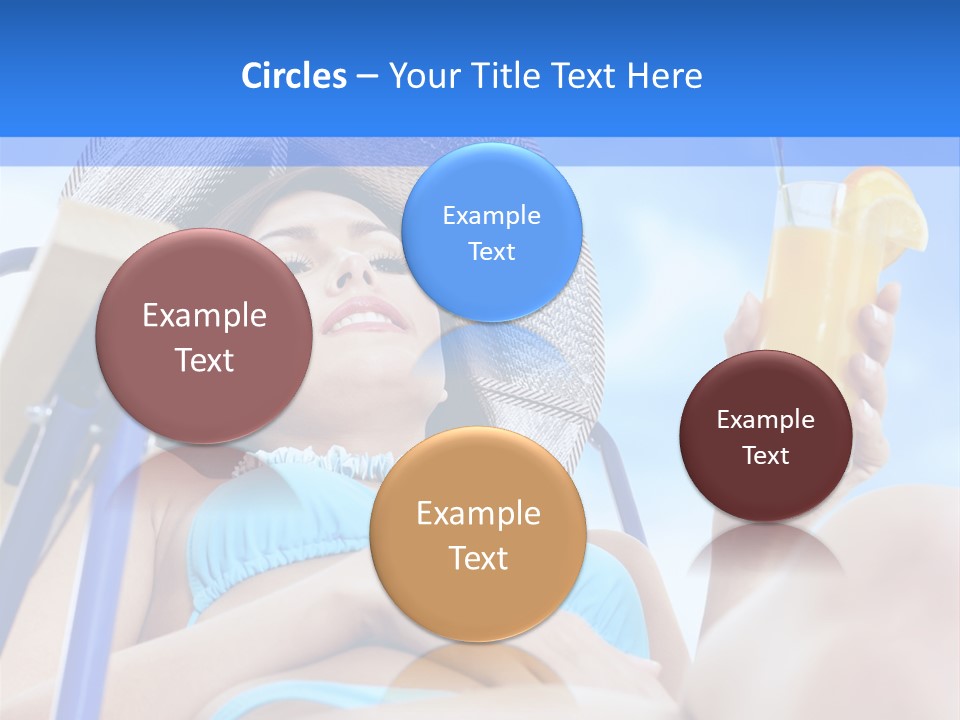 Adult Active Drink PowerPoint Template