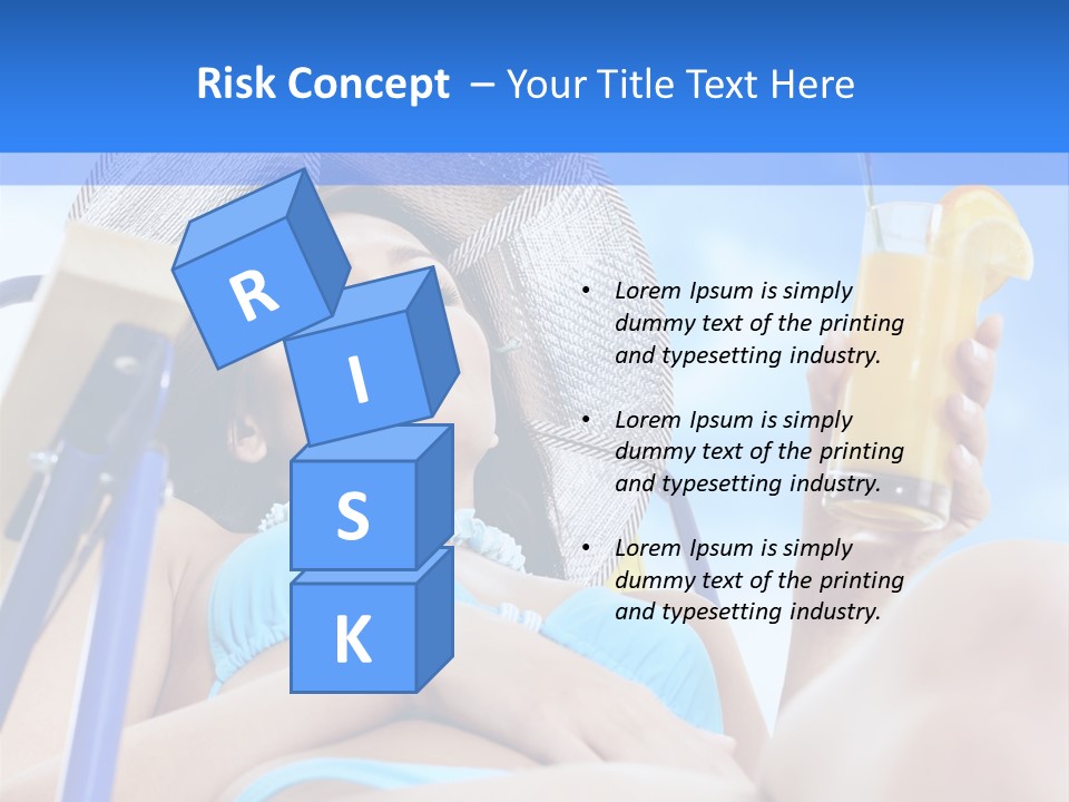 Adult Active Drink PowerPoint Template