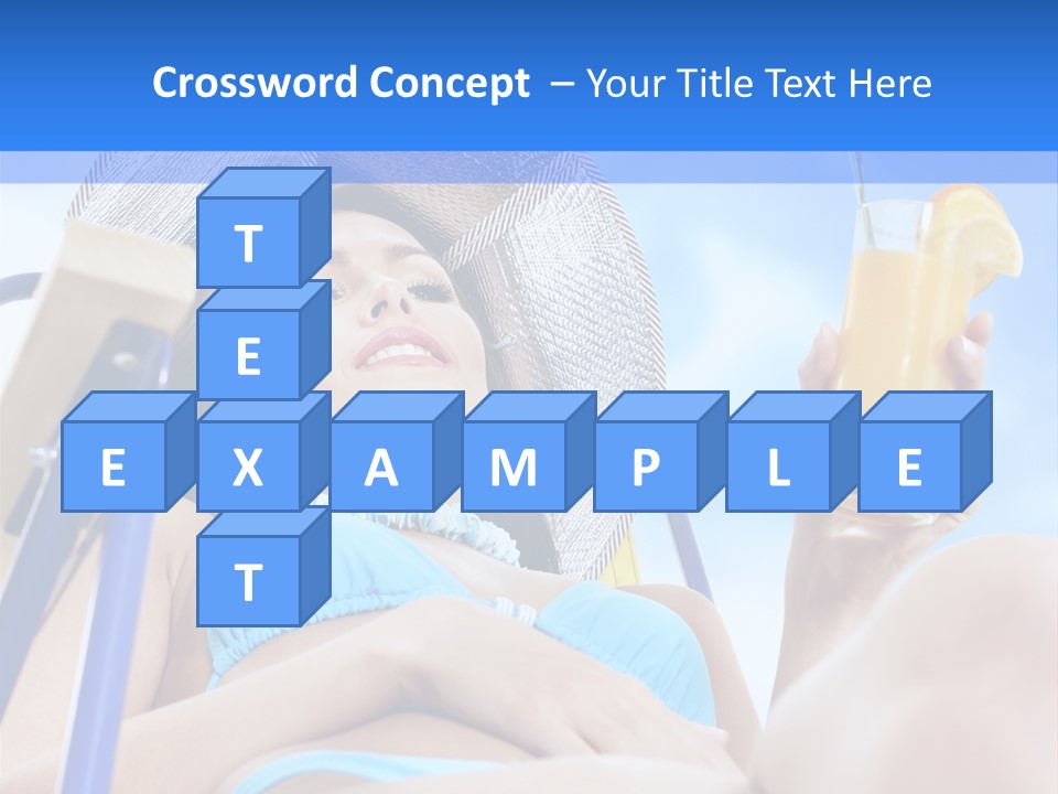 Adult Active Drink PowerPoint Template