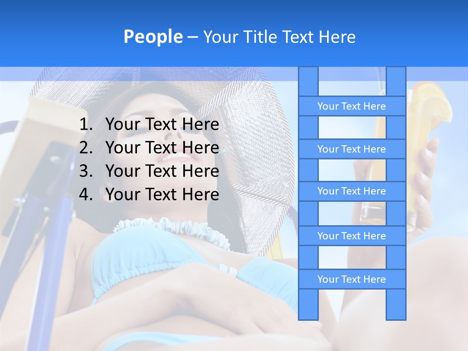 Adult Active Drink PowerPoint Template