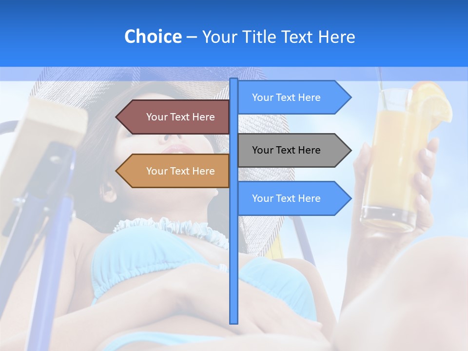 Adult Active Drink PowerPoint Template