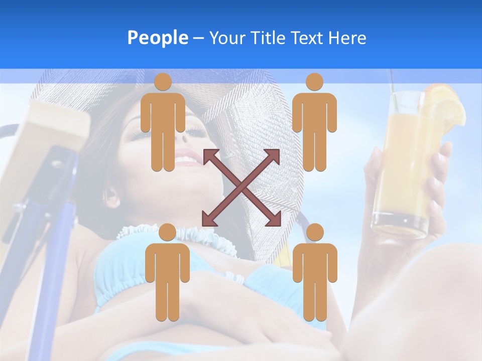 Adult Active Drink PowerPoint Template