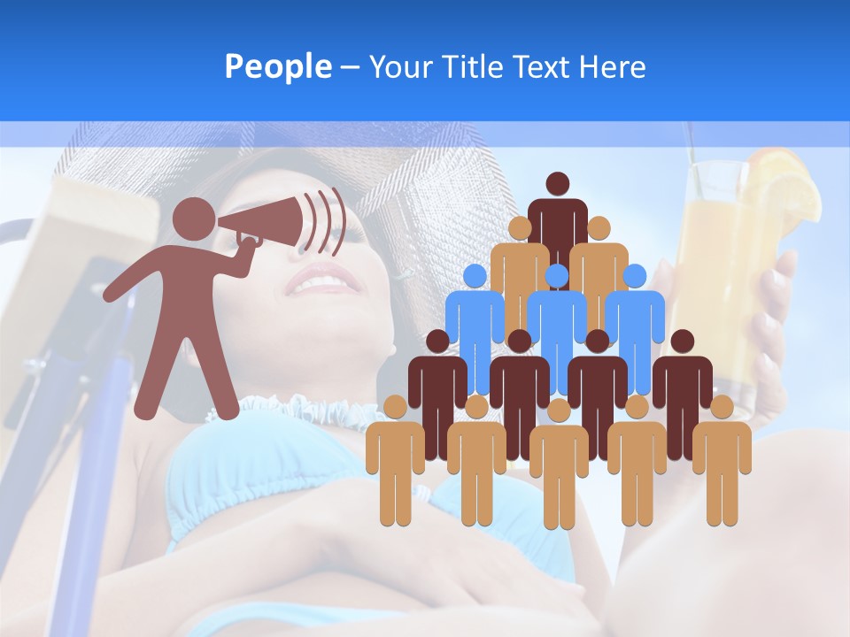 Adult Active Drink PowerPoint Template