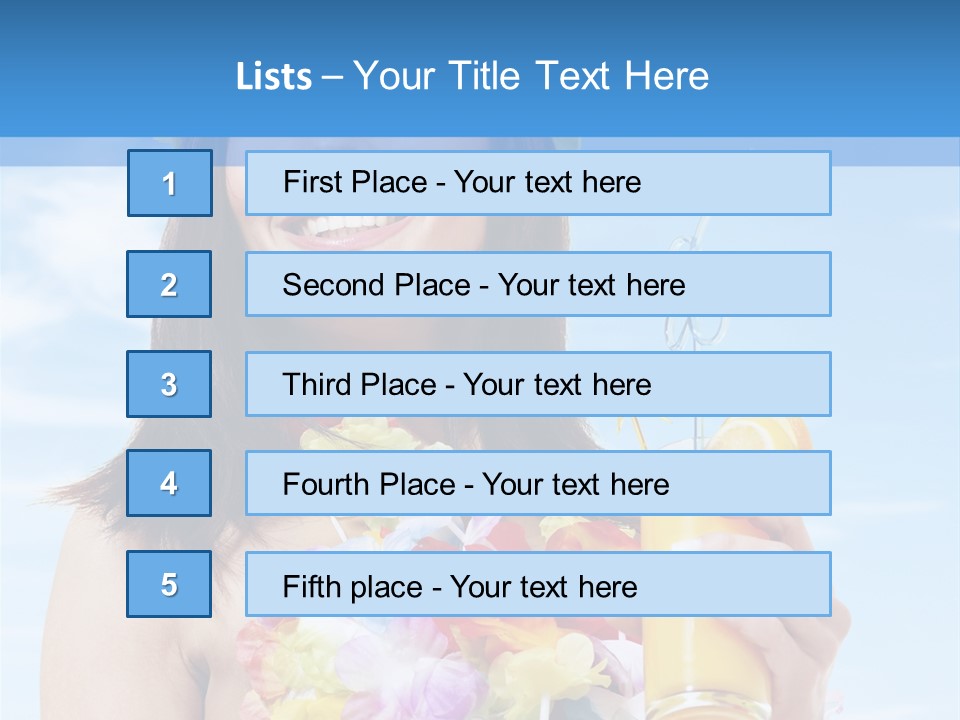 Yellow Leisure Red PowerPoint Template