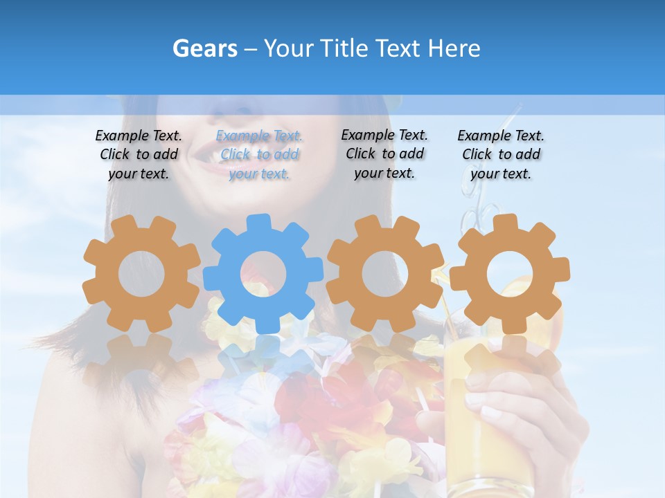 Yellow Leisure Red PowerPoint Template