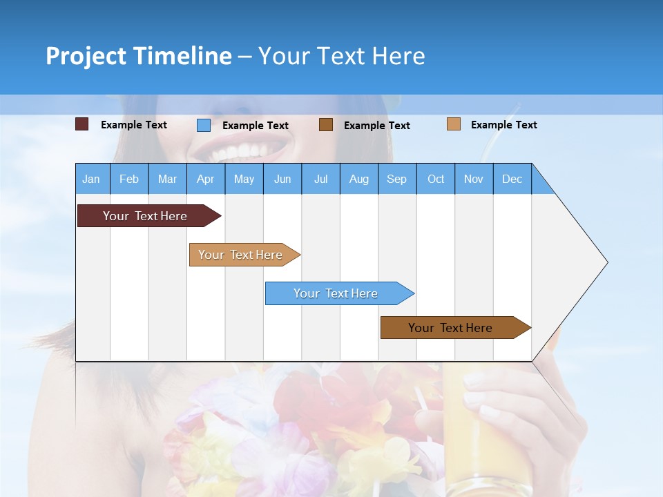 Yellow Leisure Red PowerPoint Template