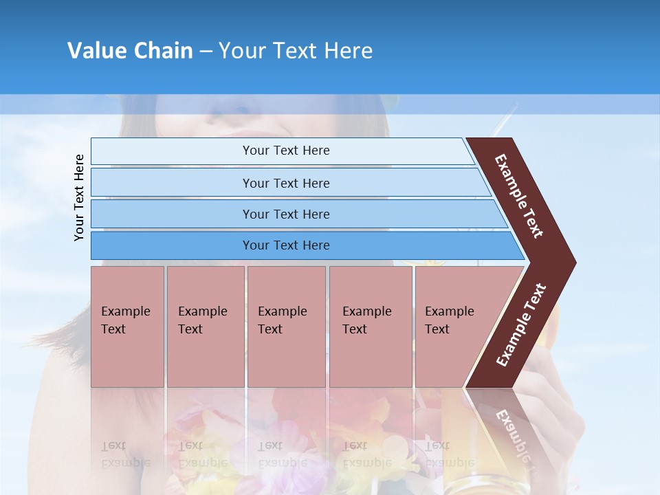 Yellow Leisure Red PowerPoint Template