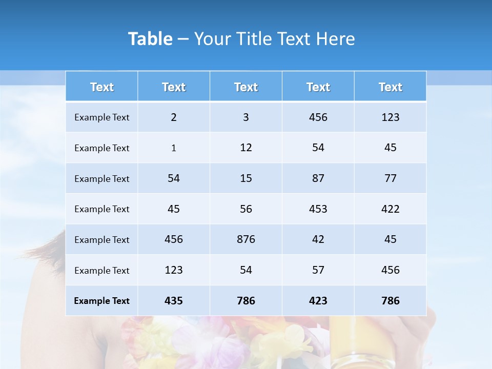 Yellow Leisure Red PowerPoint Template
