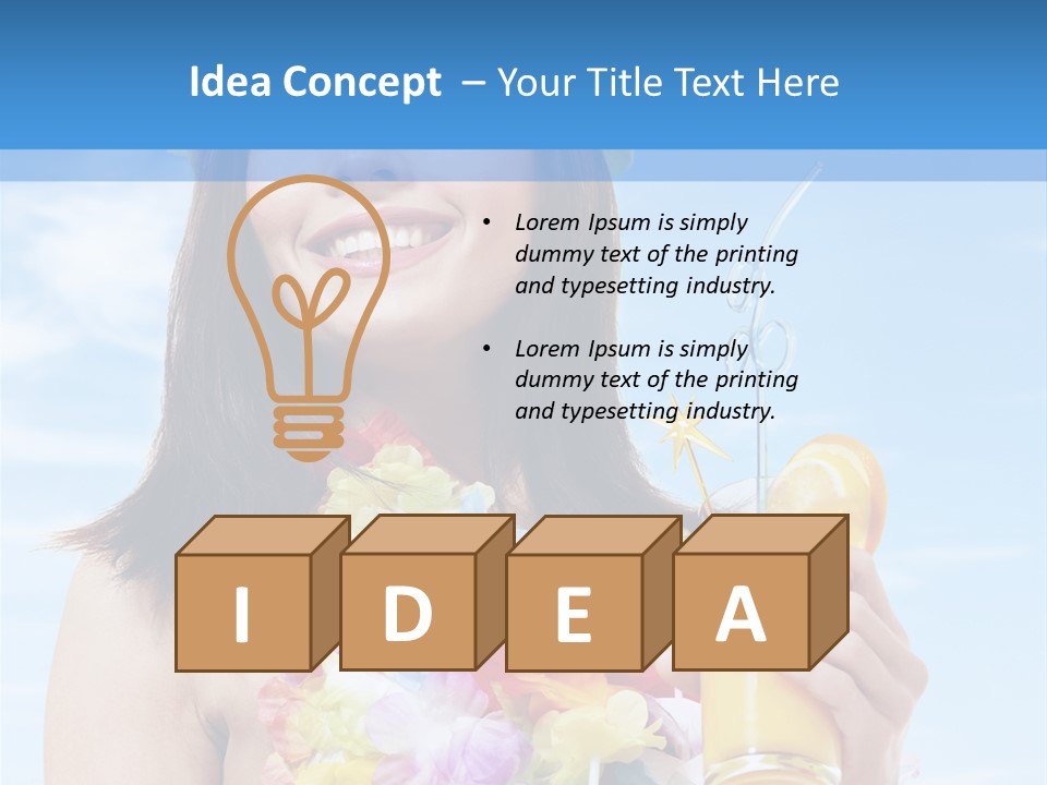 Yellow Leisure Red PowerPoint Template