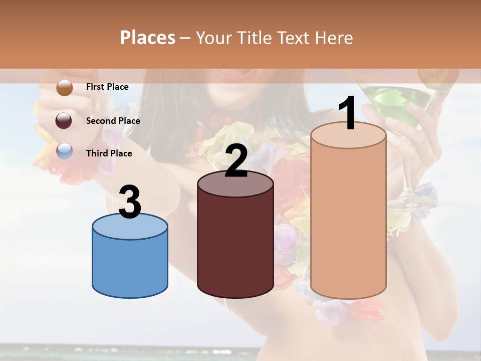 Island Activity Beauty PowerPoint Template
