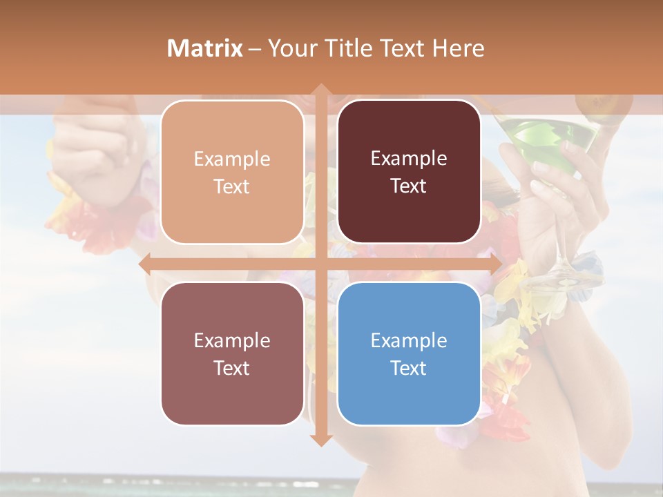 Island Activity Beauty PowerPoint Template