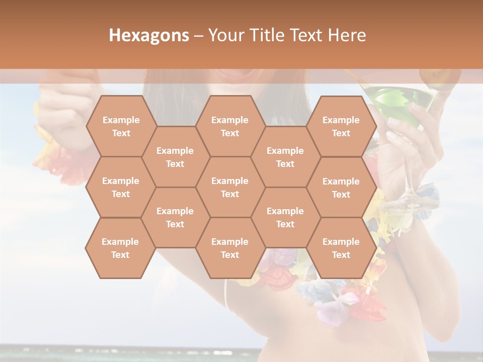 Island Activity Beauty PowerPoint Template