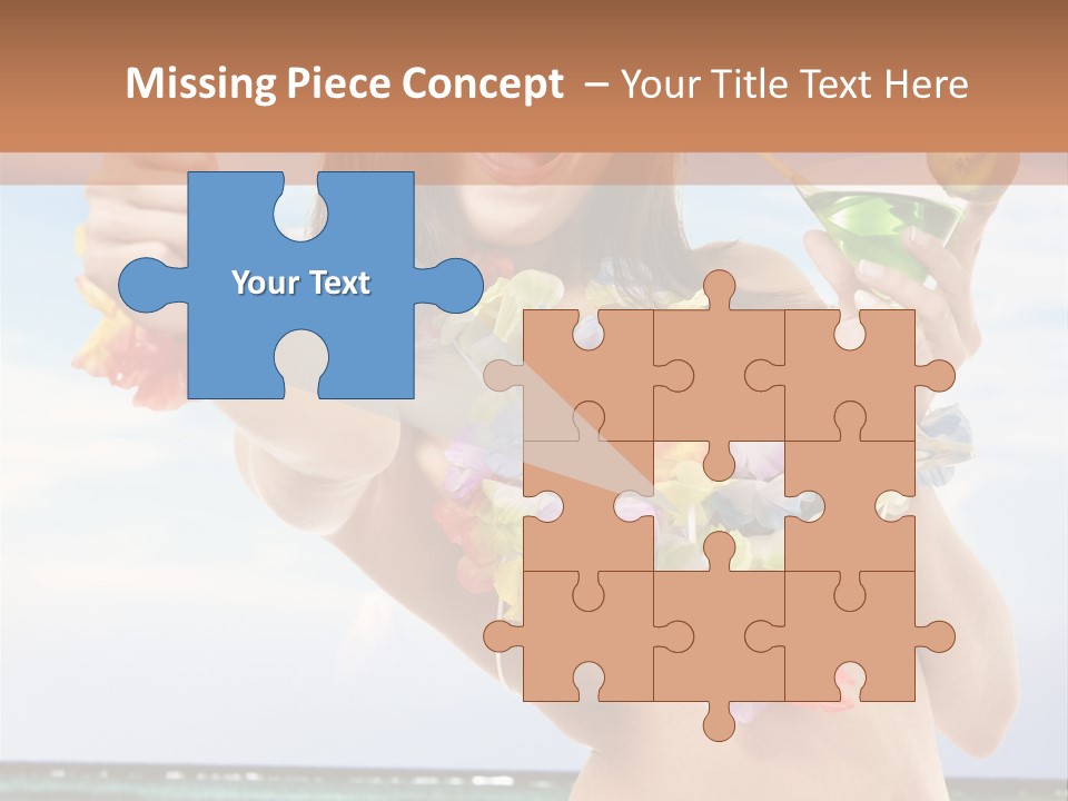 Island Activity Beauty PowerPoint Template