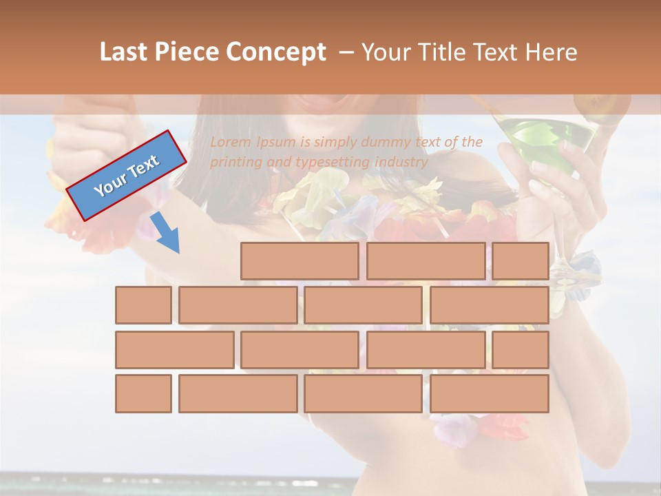 Island Activity Beauty PowerPoint Template