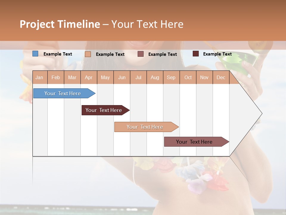 Island Activity Beauty PowerPoint Template