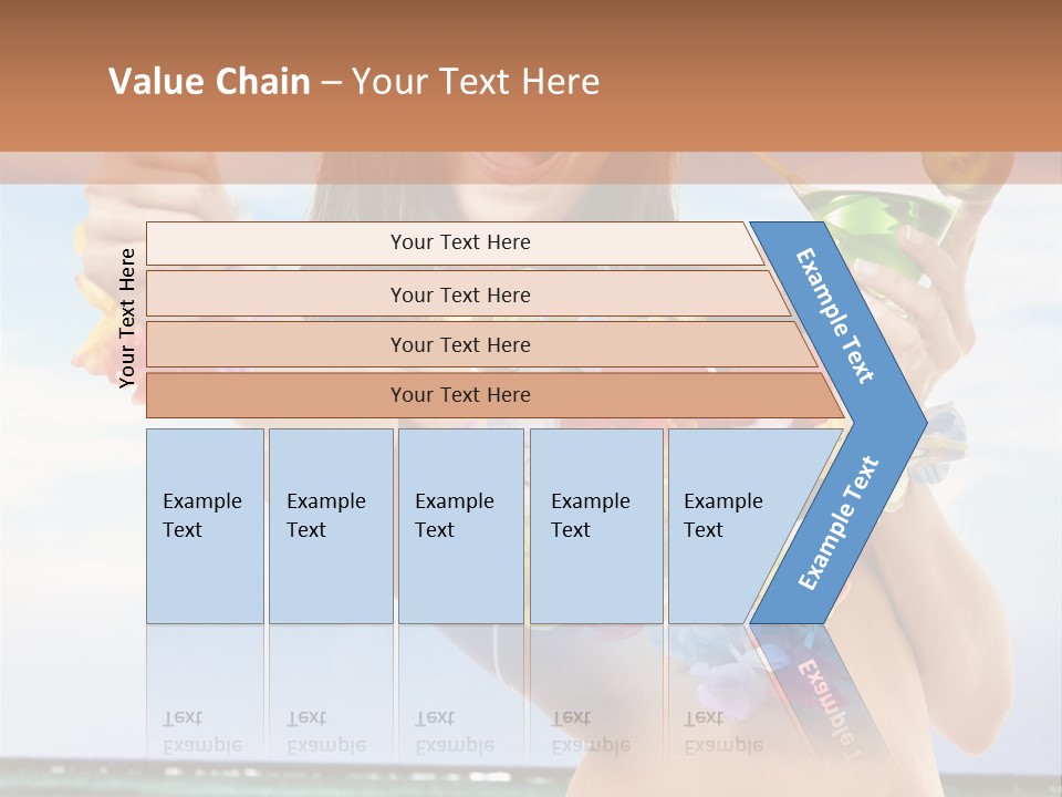 Island Activity Beauty PowerPoint Template