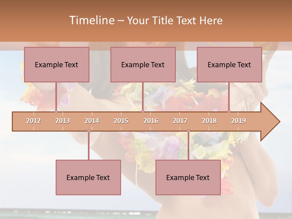 Island Activity Beauty PowerPoint Template