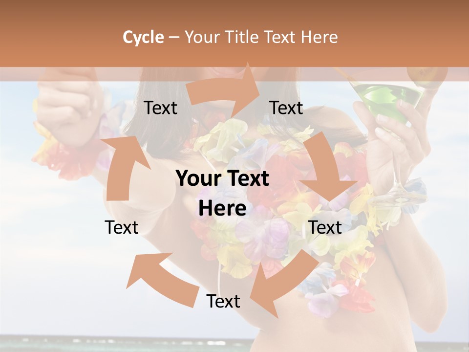 Island Activity Beauty PowerPoint Template