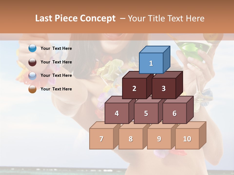 Island Activity Beauty PowerPoint Template