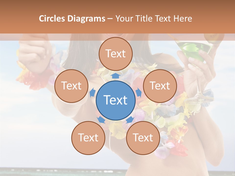 Island Activity Beauty PowerPoint Template