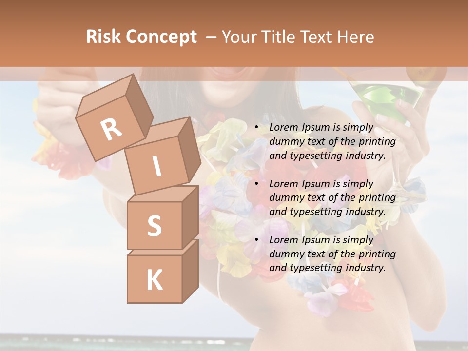 Island Activity Beauty PowerPoint Template