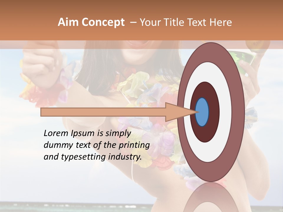 Island Activity Beauty PowerPoint Template