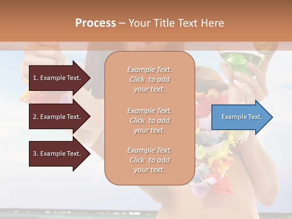 Island Activity Beauty PowerPoint Template