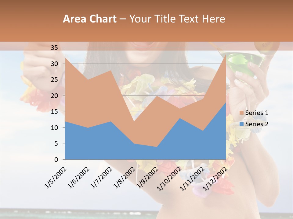 Island Activity Beauty PowerPoint Template