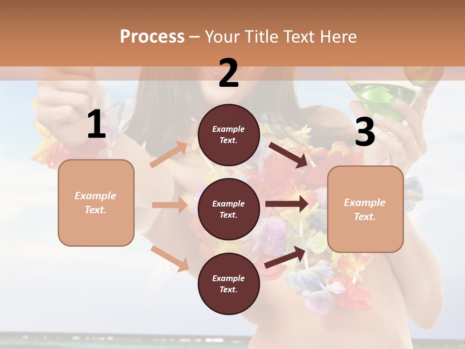 Island Activity Beauty PowerPoint Template