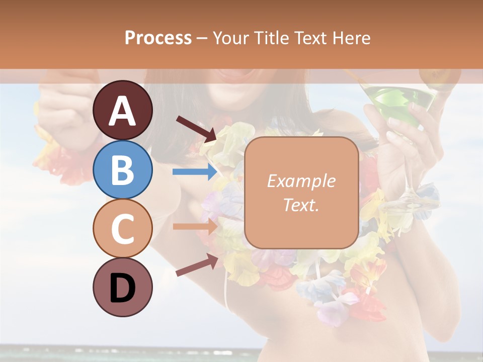 Island Activity Beauty PowerPoint Template