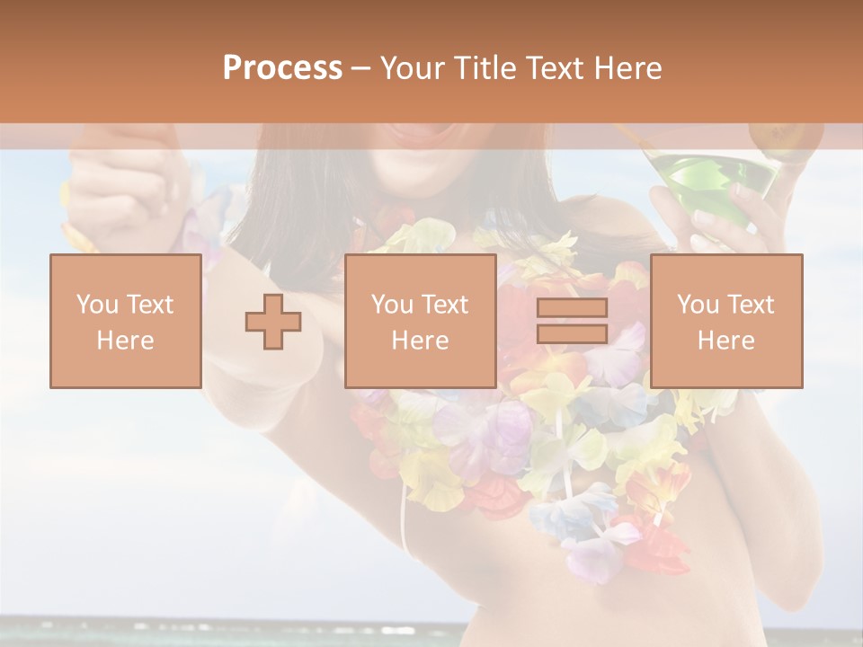 Island Activity Beauty PowerPoint Template