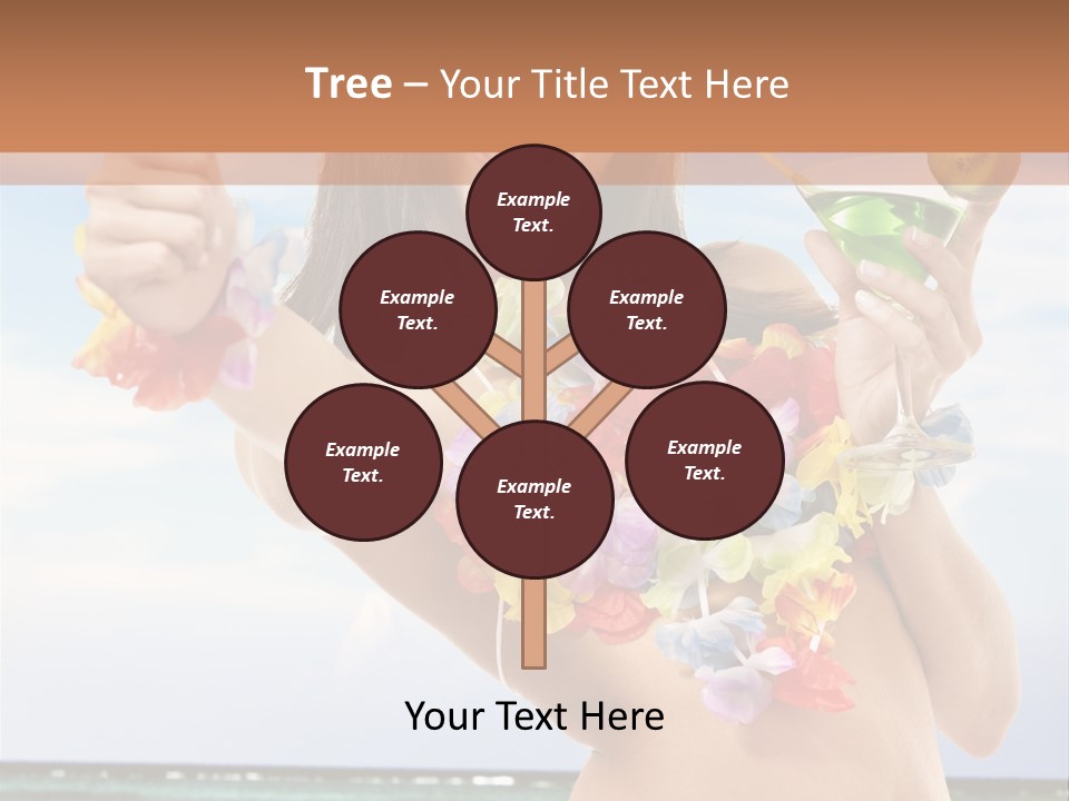 Island Activity Beauty PowerPoint Template