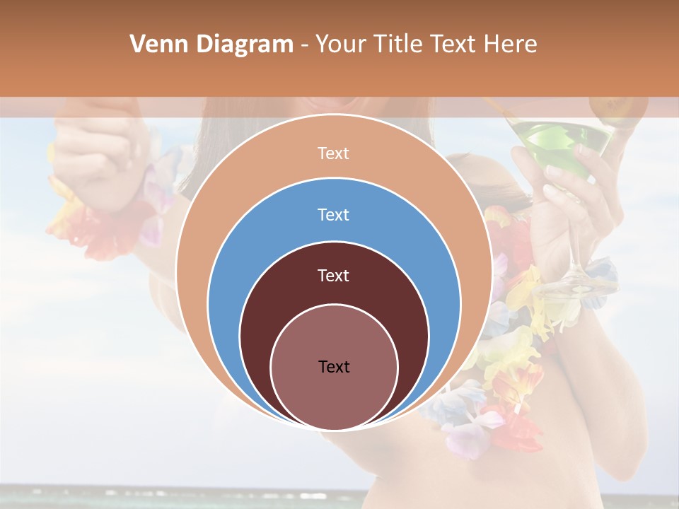 Island Activity Beauty PowerPoint Template