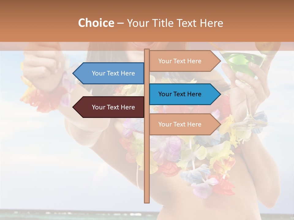 Island Activity Beauty PowerPoint Template