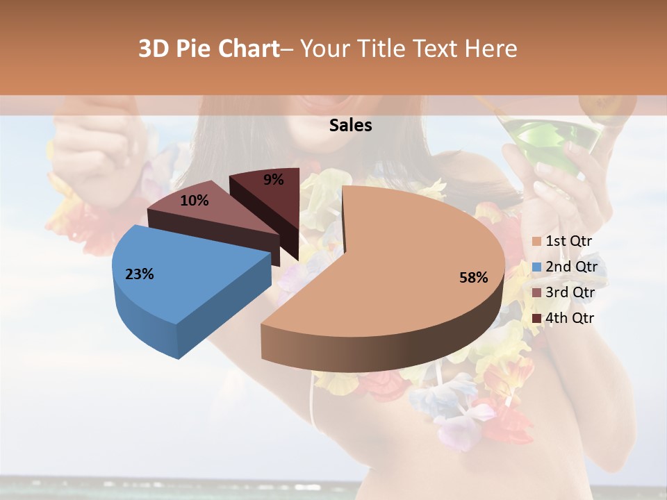Island Activity Beauty PowerPoint Template