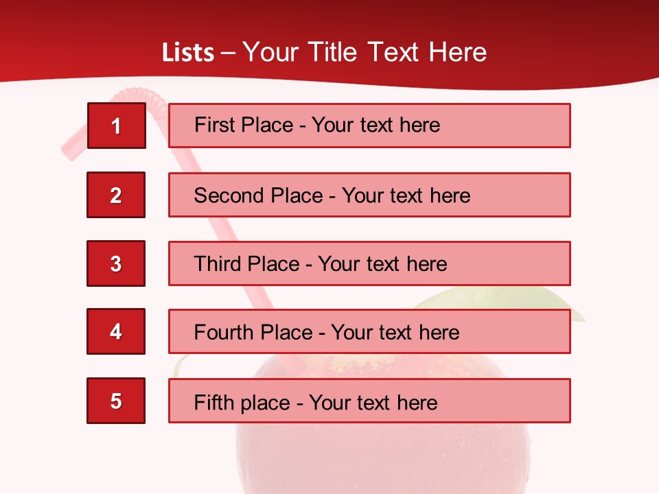 Health Eat Delicious PowerPoint Template