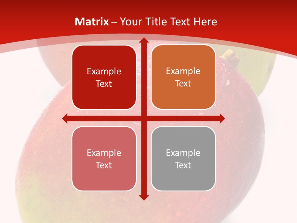 Mango Ripe Red PowerPoint Template