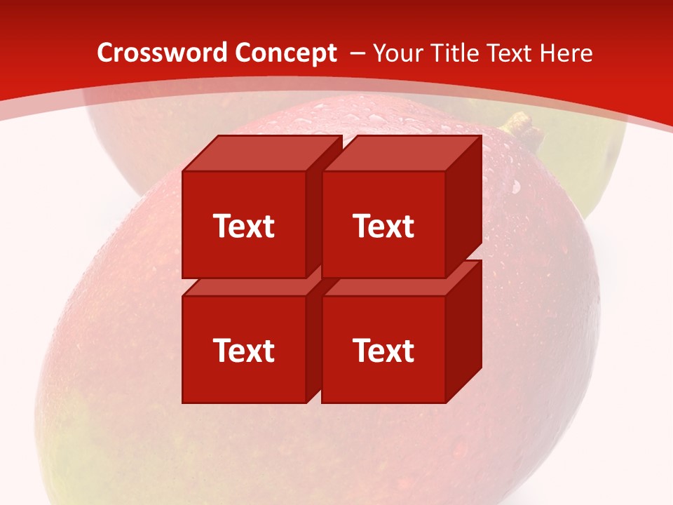 Mango Ripe Red PowerPoint Template