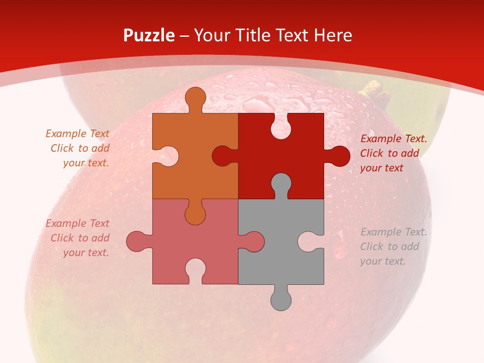 Mango Ripe Red PowerPoint Template
