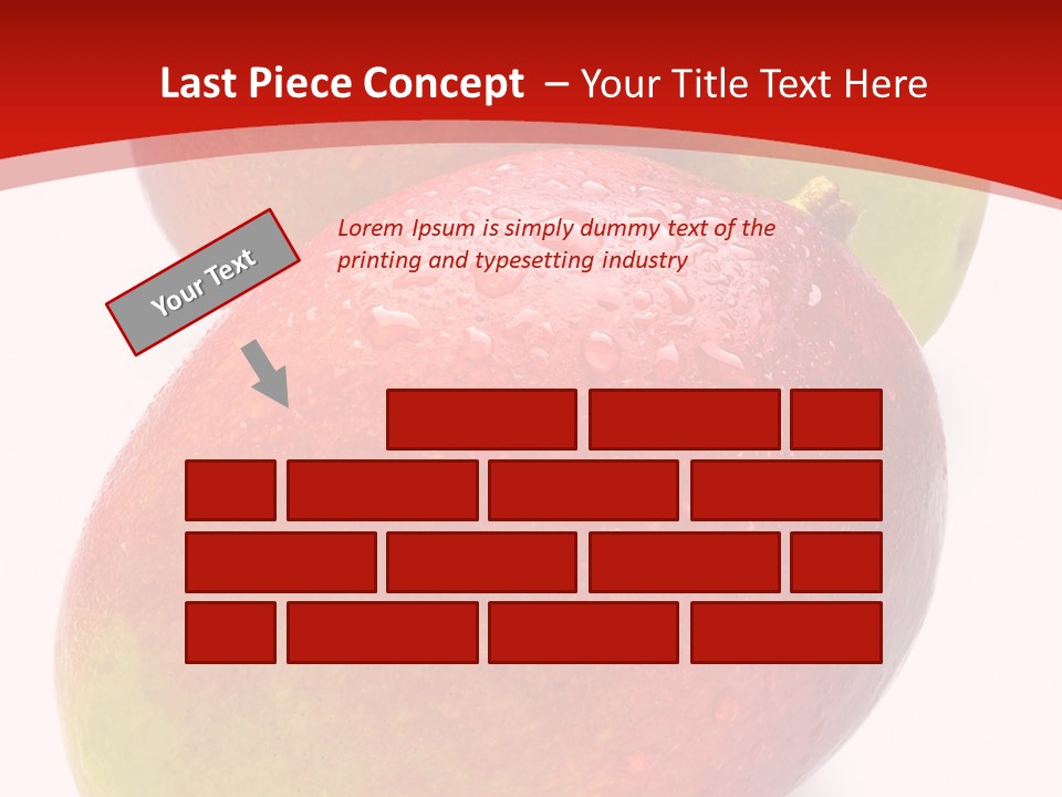 Mango Ripe Red PowerPoint Template