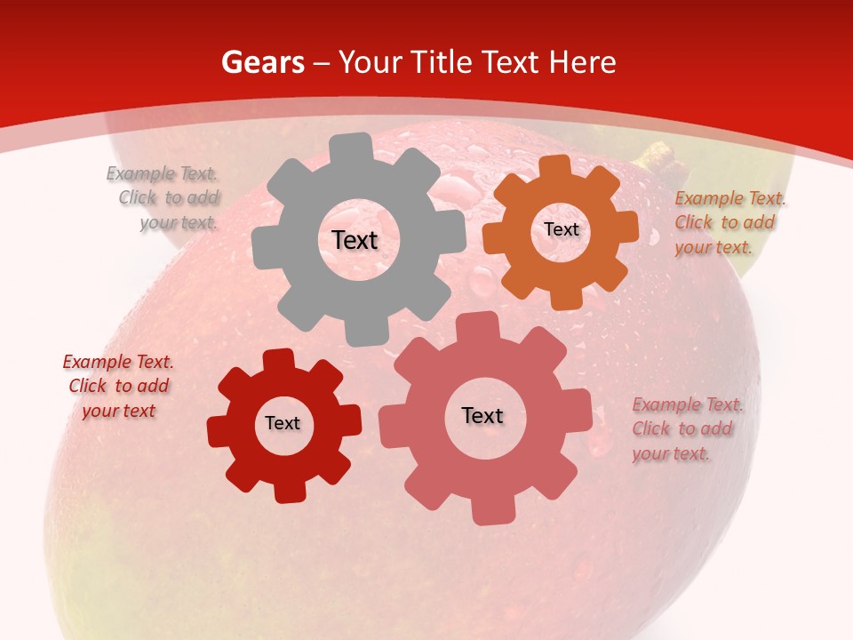 Mango Ripe Red PowerPoint Template