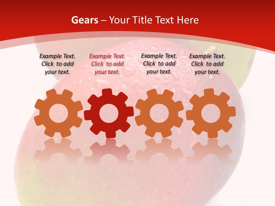 Mango Ripe Red PowerPoint Template