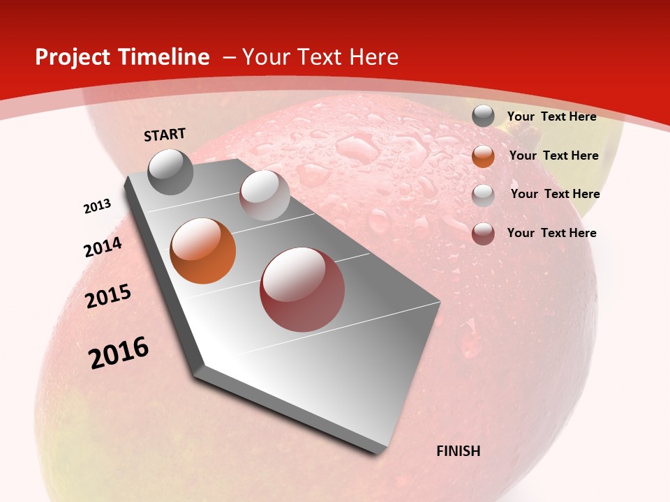 Mango Ripe Red PowerPoint Template