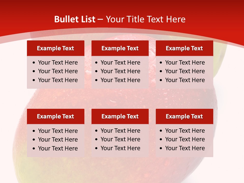 Mango Ripe Red PowerPoint Template