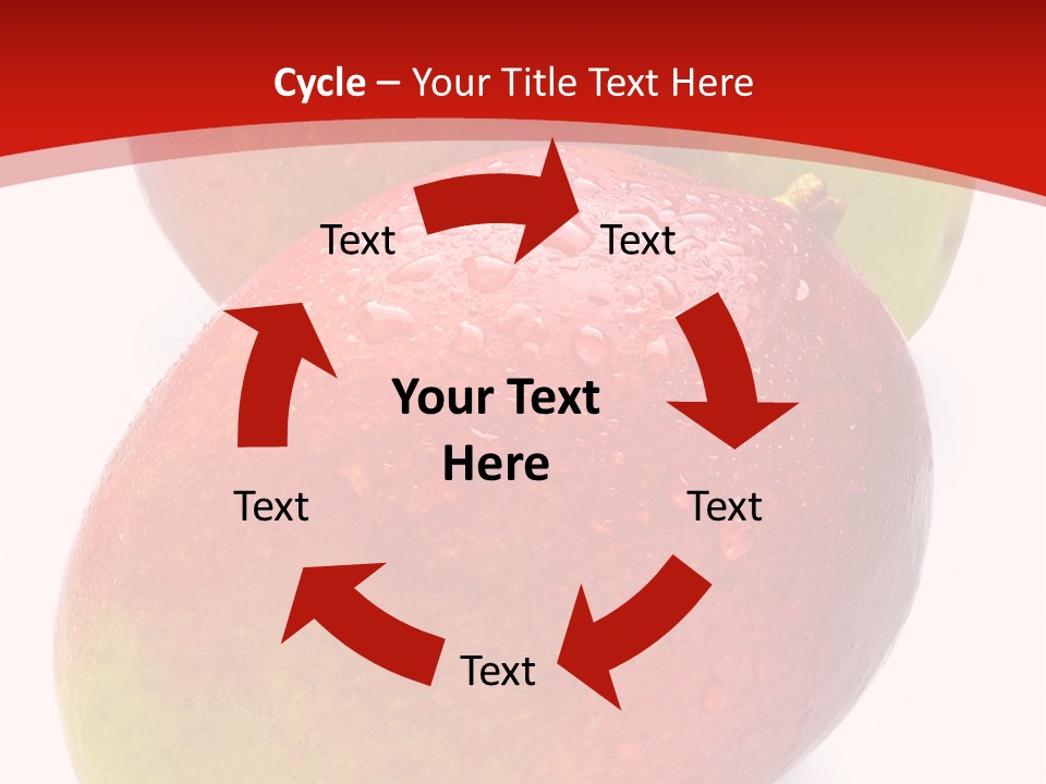 Mango Ripe Red PowerPoint Template